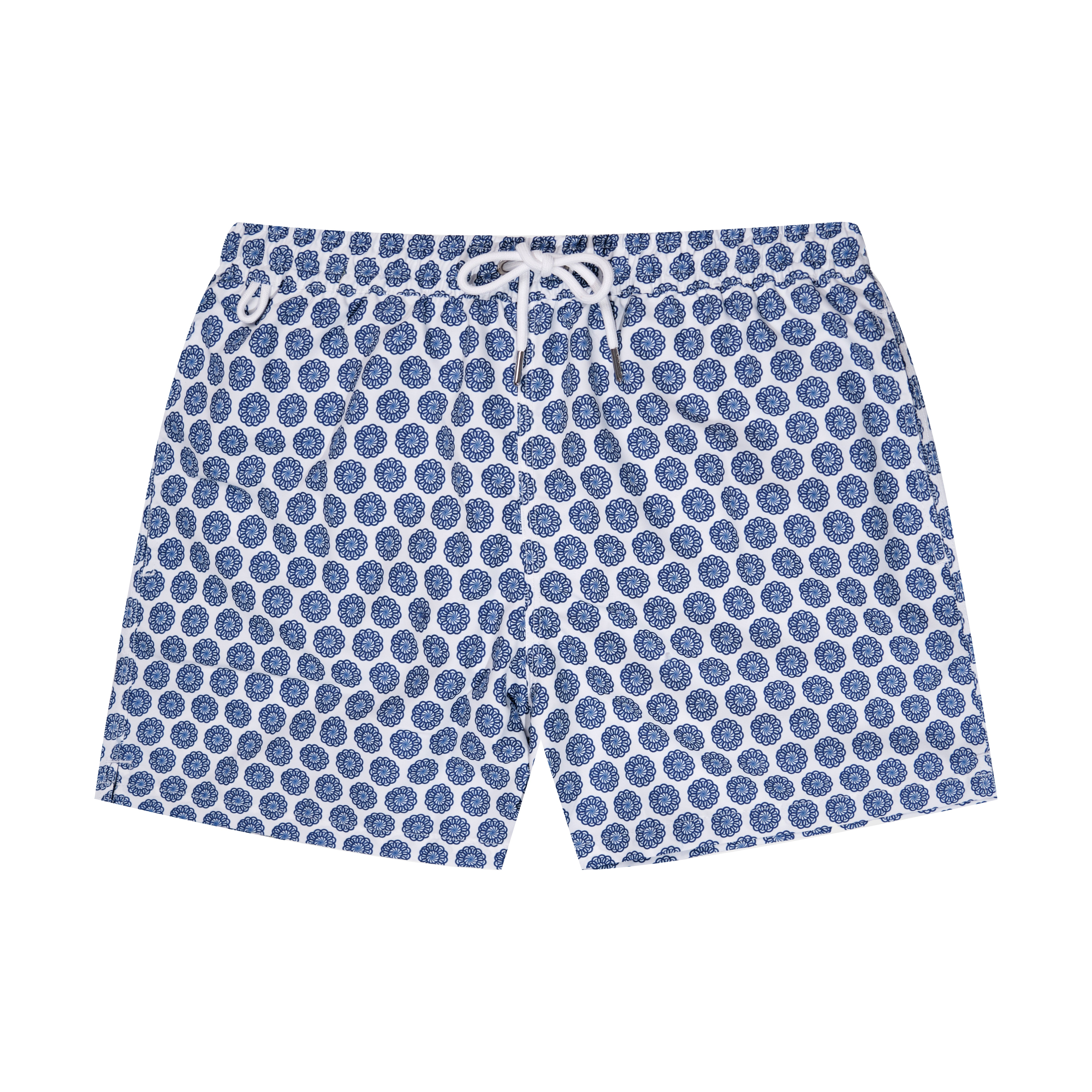 Maillot de Bain Weevay – "Mandala Bloom" Édition Blanche