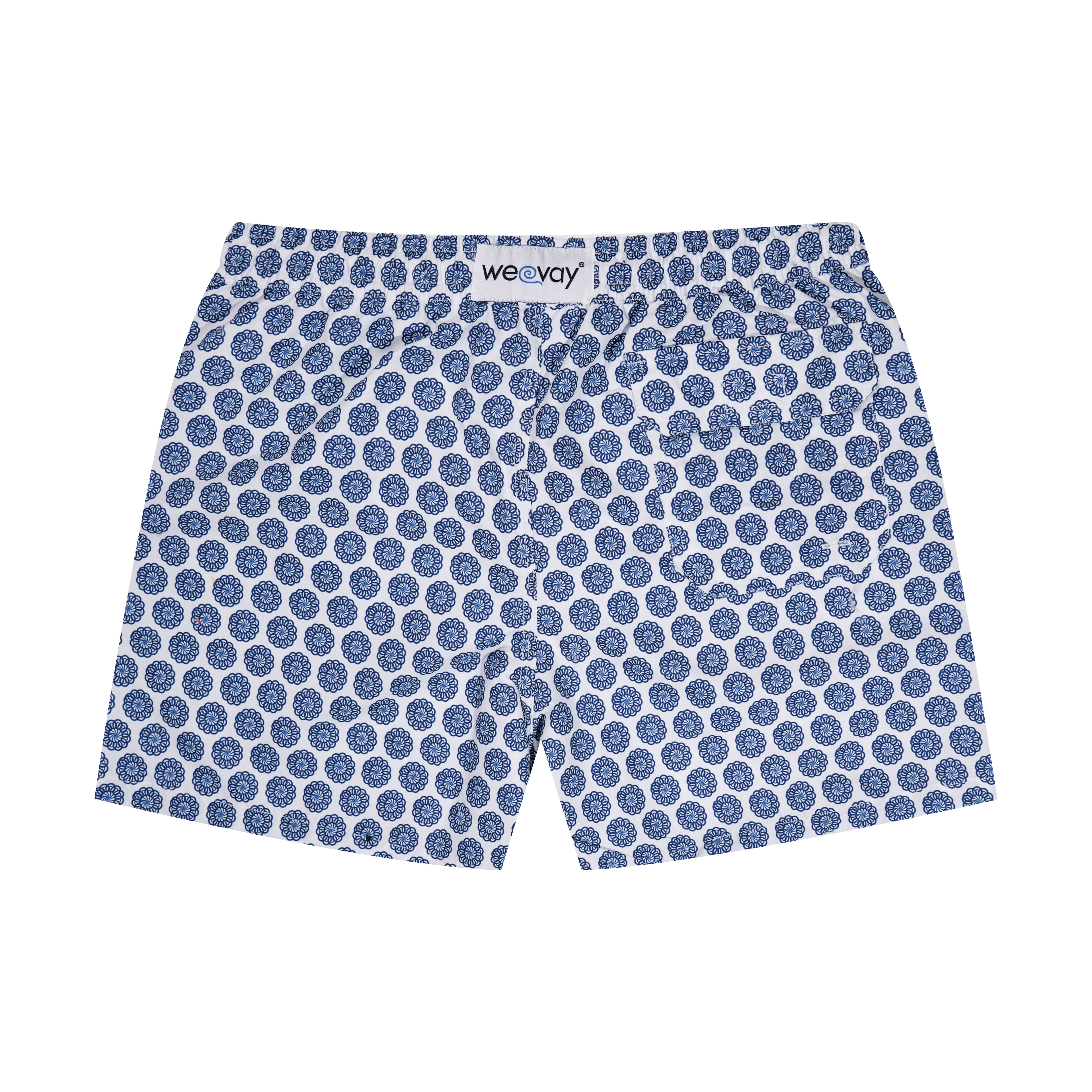 Maillot de Bain Weevay – "Mandala Bloom" Édition Blanche
