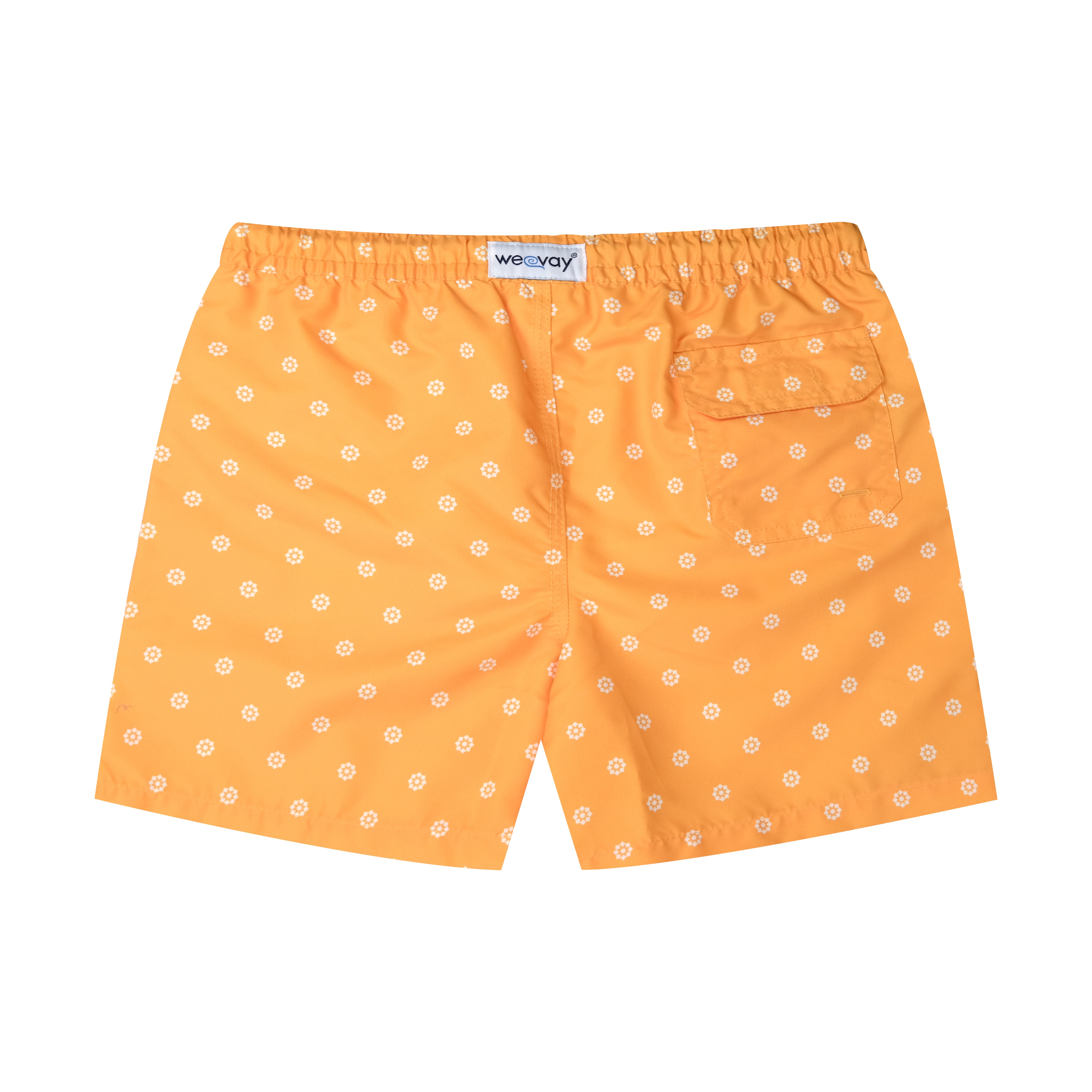 Maillot de Bain Weevay – "Fleur Mosaïque d'Oranger"