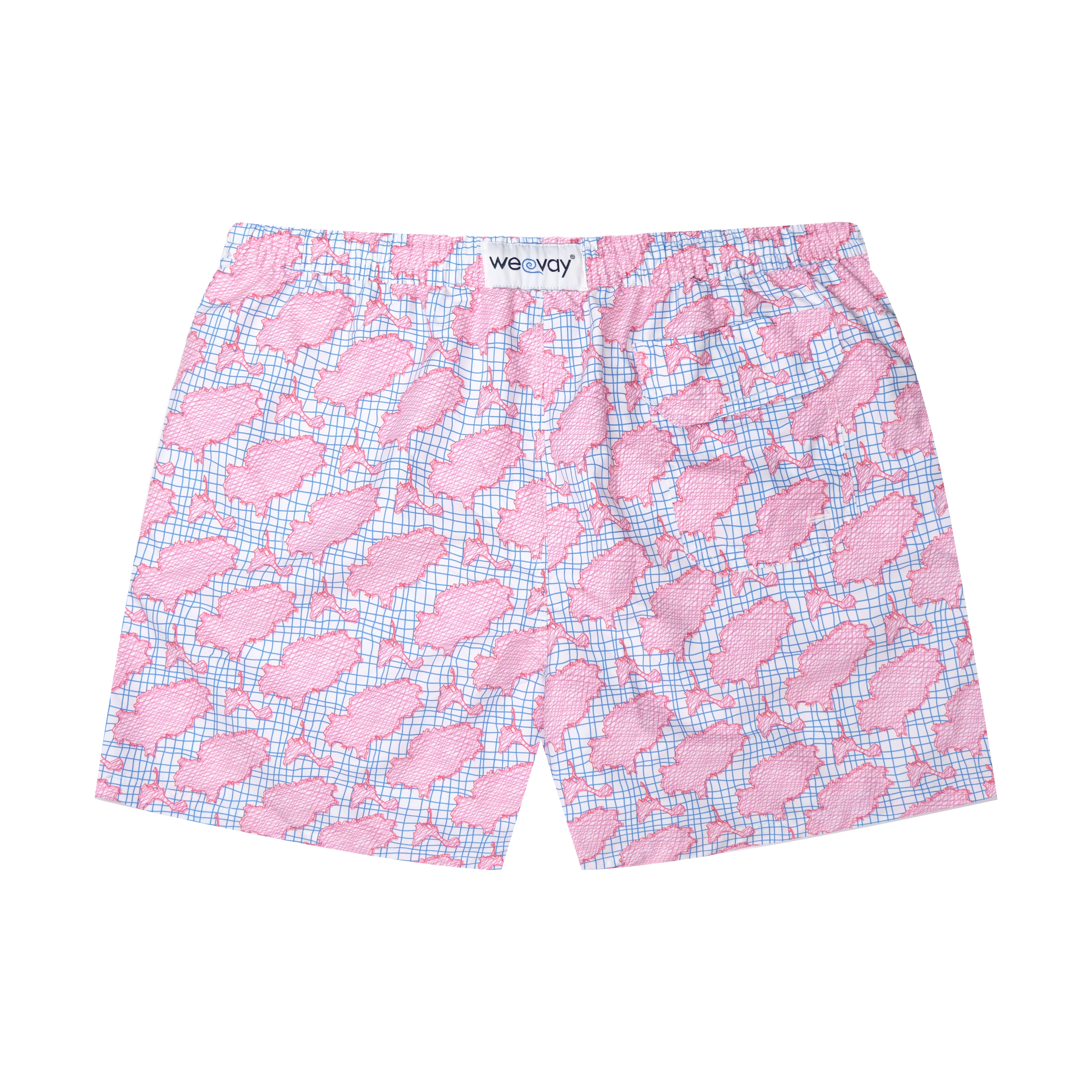 Maillot de Bain Weevay – "Corail Abstrait"