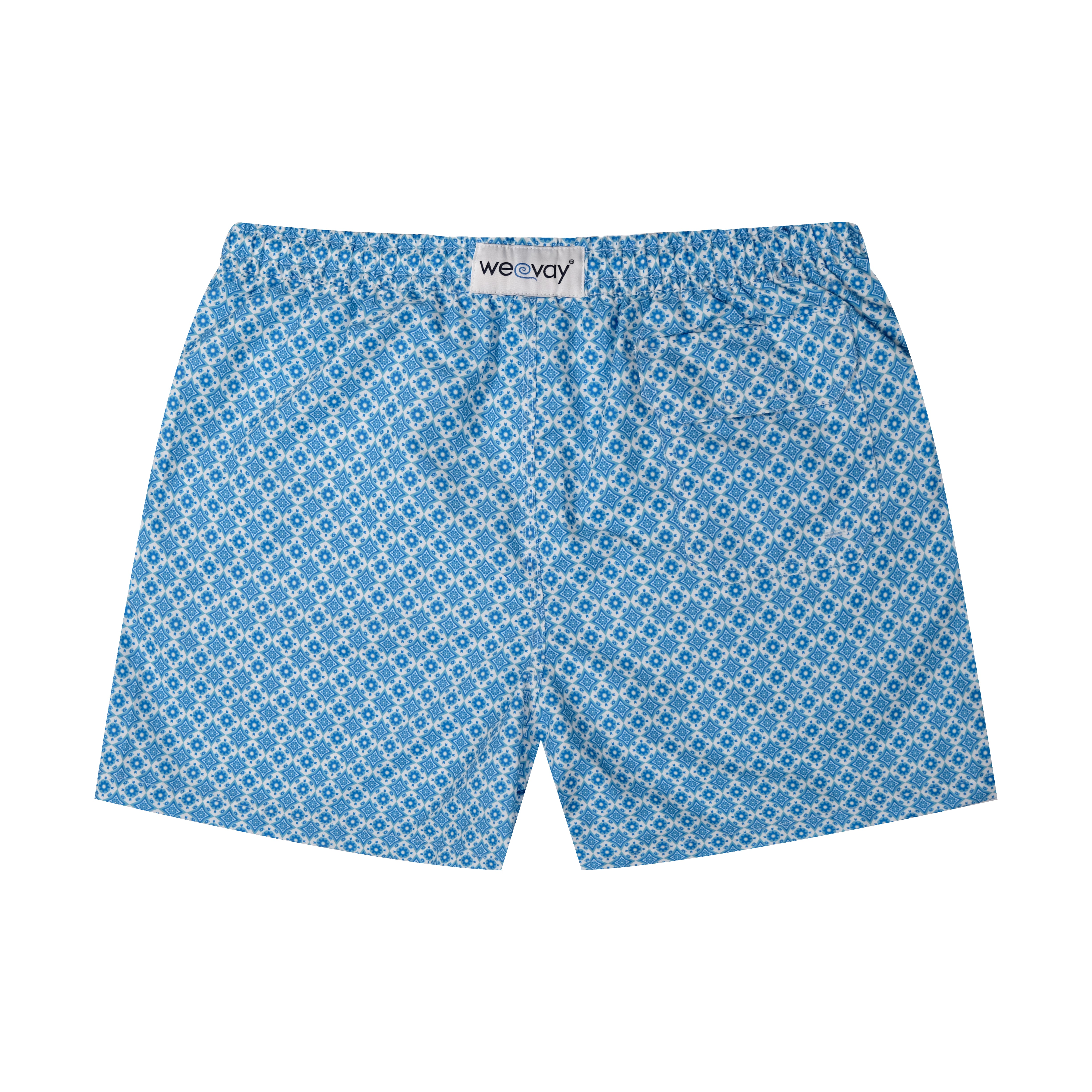 Maillot de Bain Weevay – "Ornement Bleu"