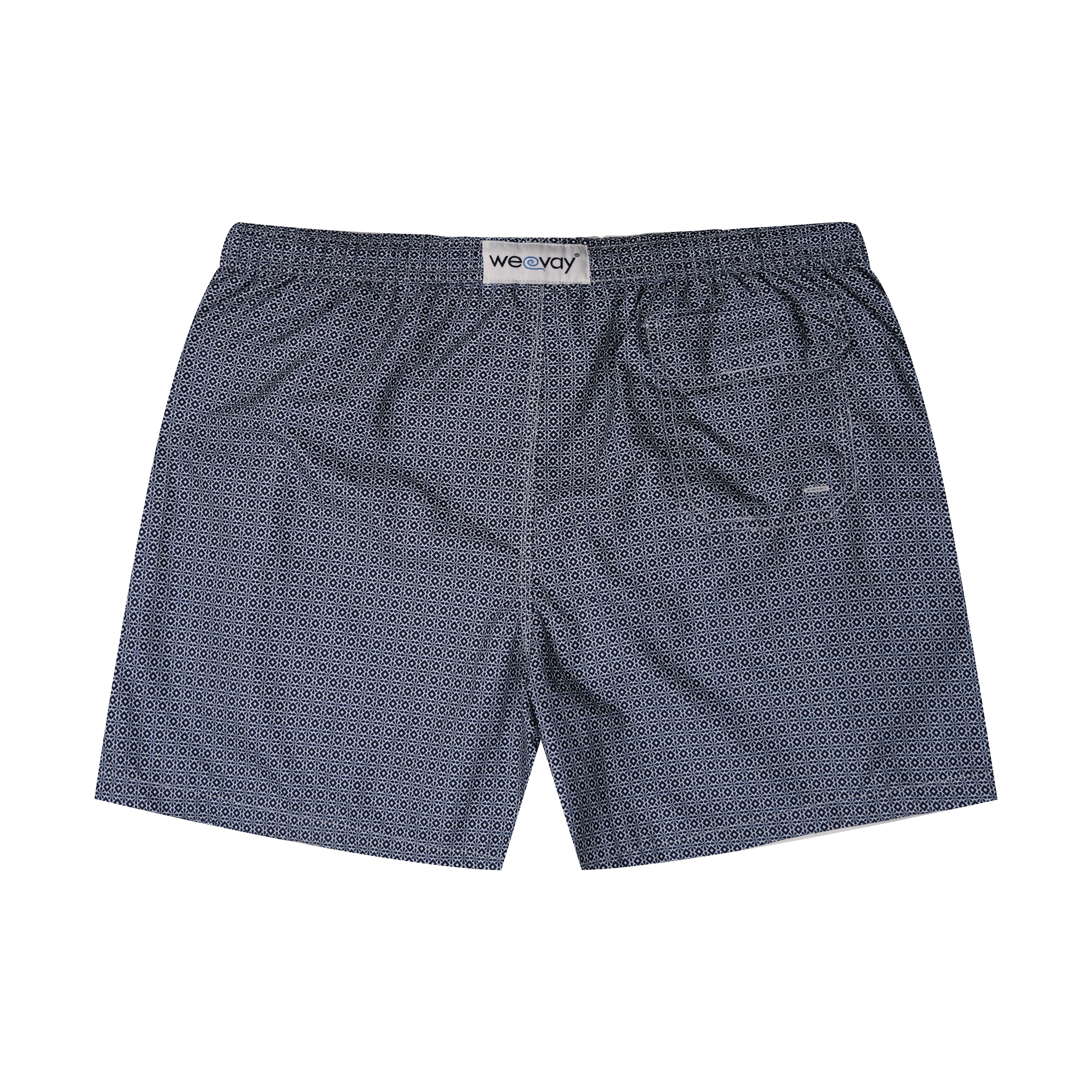 Maillot de Bain Weevay – "Navy Diamonds"