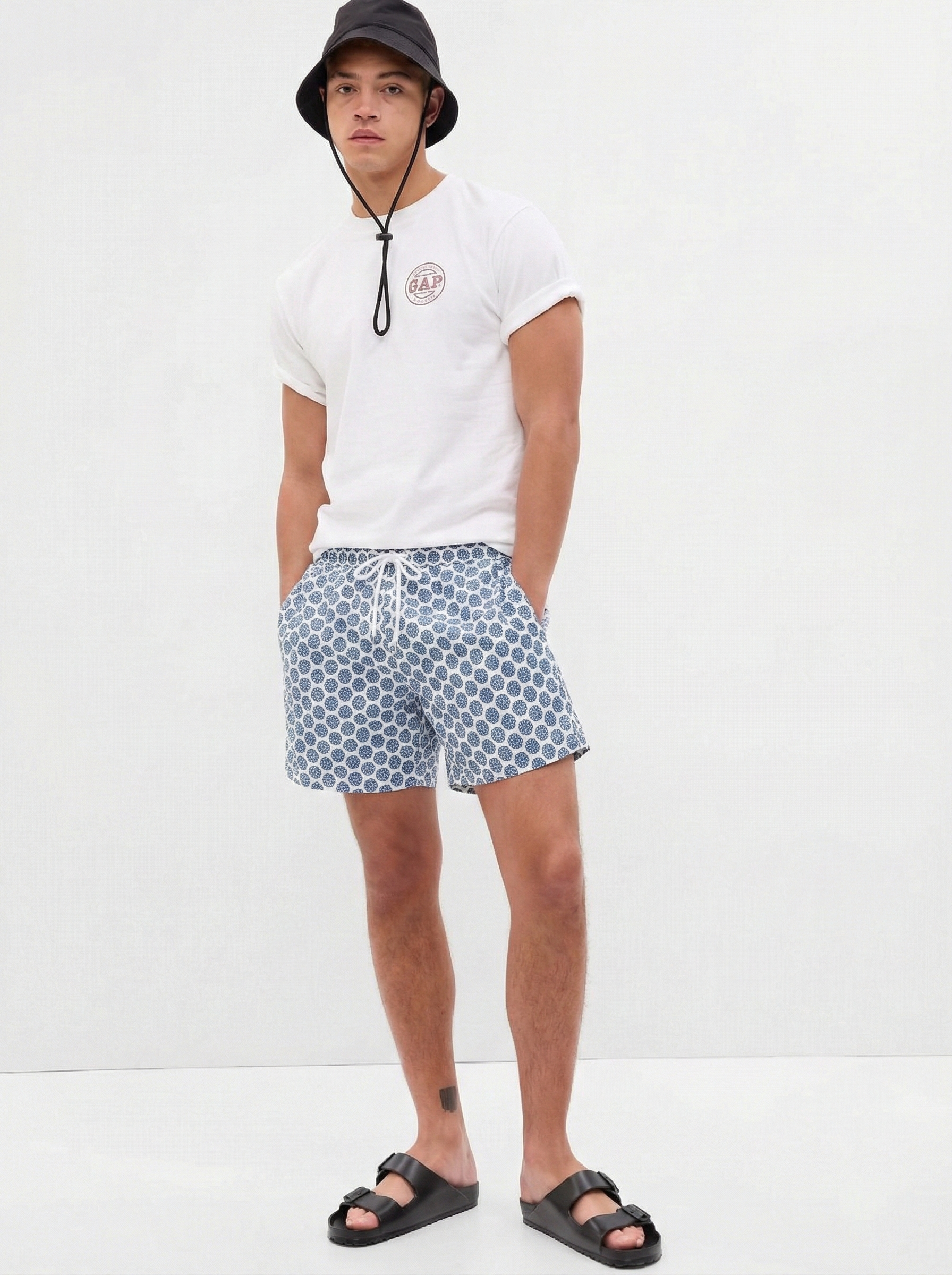 Maillot de Bain Weevay – "Mandala Bloom" Édition Blanche