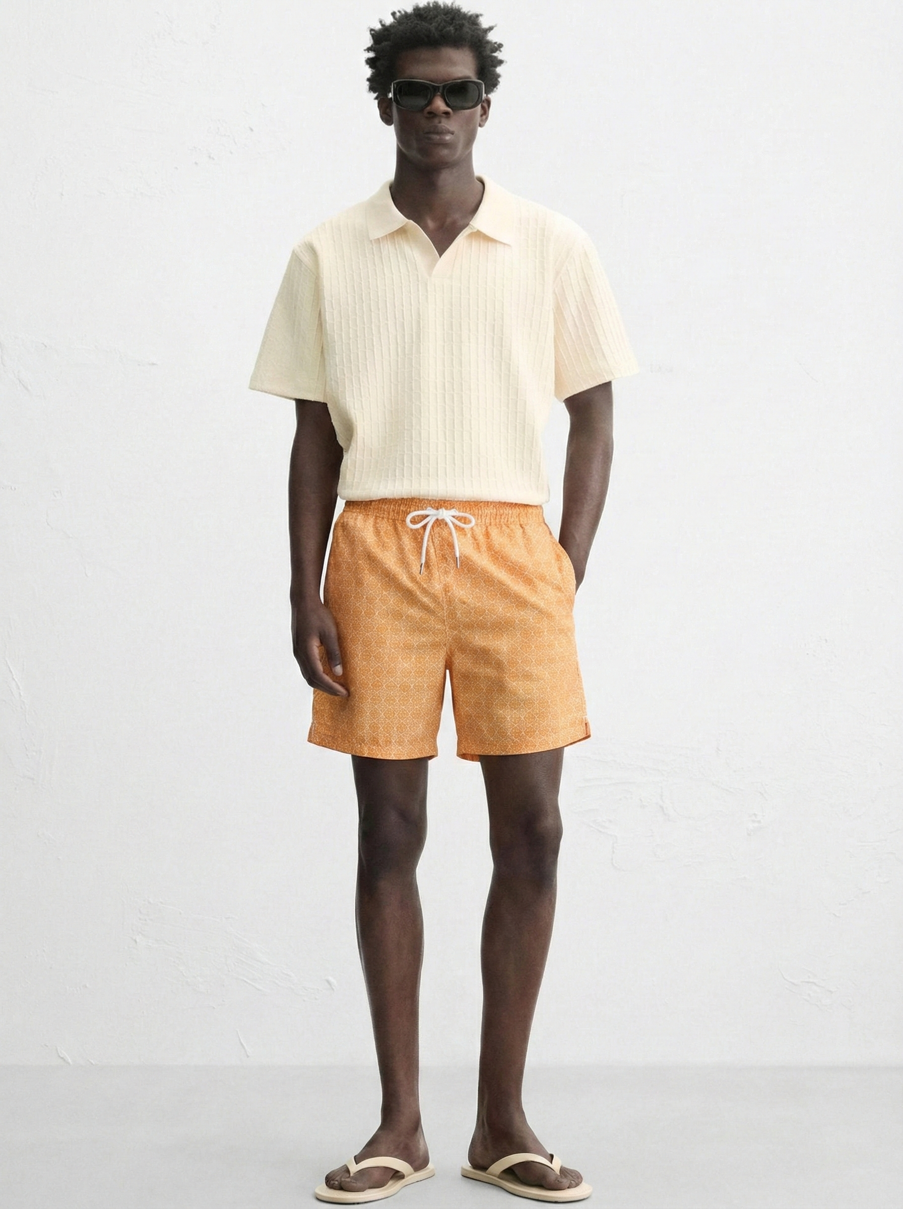 Maillot de Bain Weevay – "Motif Soleil"