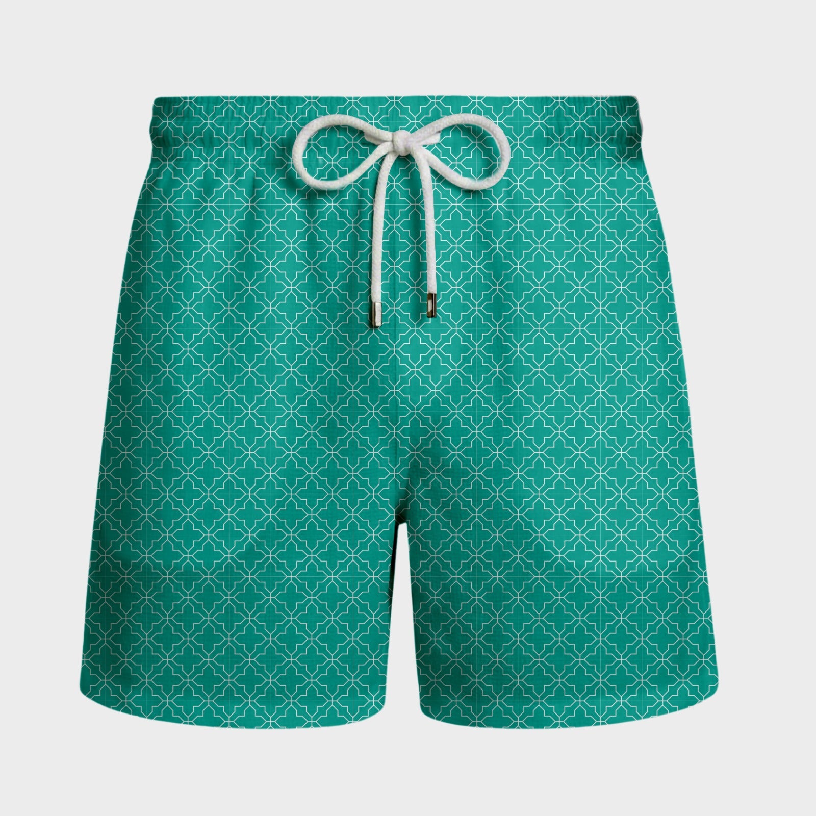 Maillot de Bain Weevay – "Emerald Geometric"