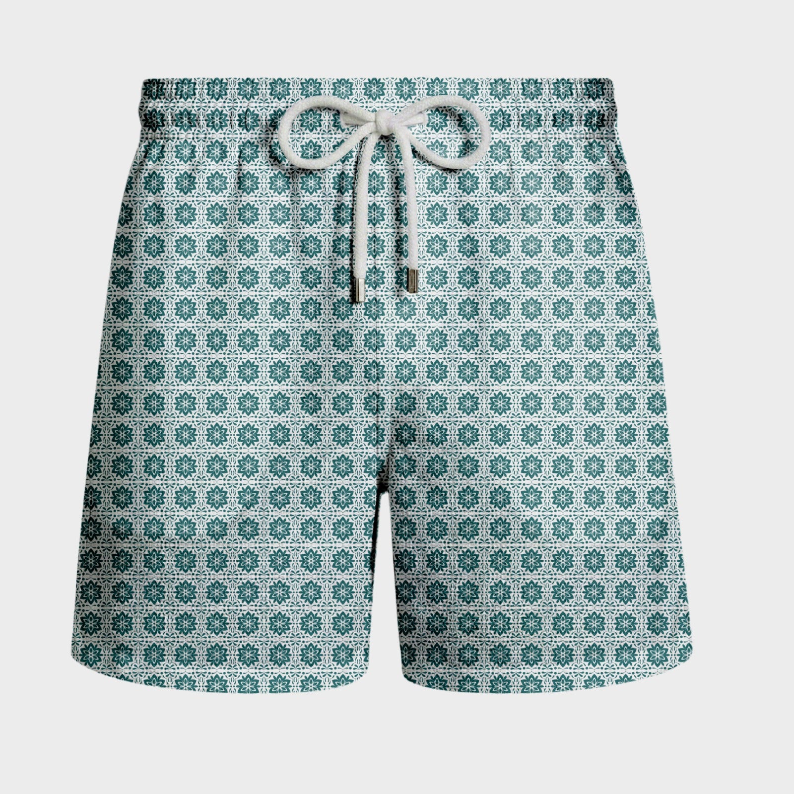 Maillot de Bain Weevay – "Ornement Sarcelle"