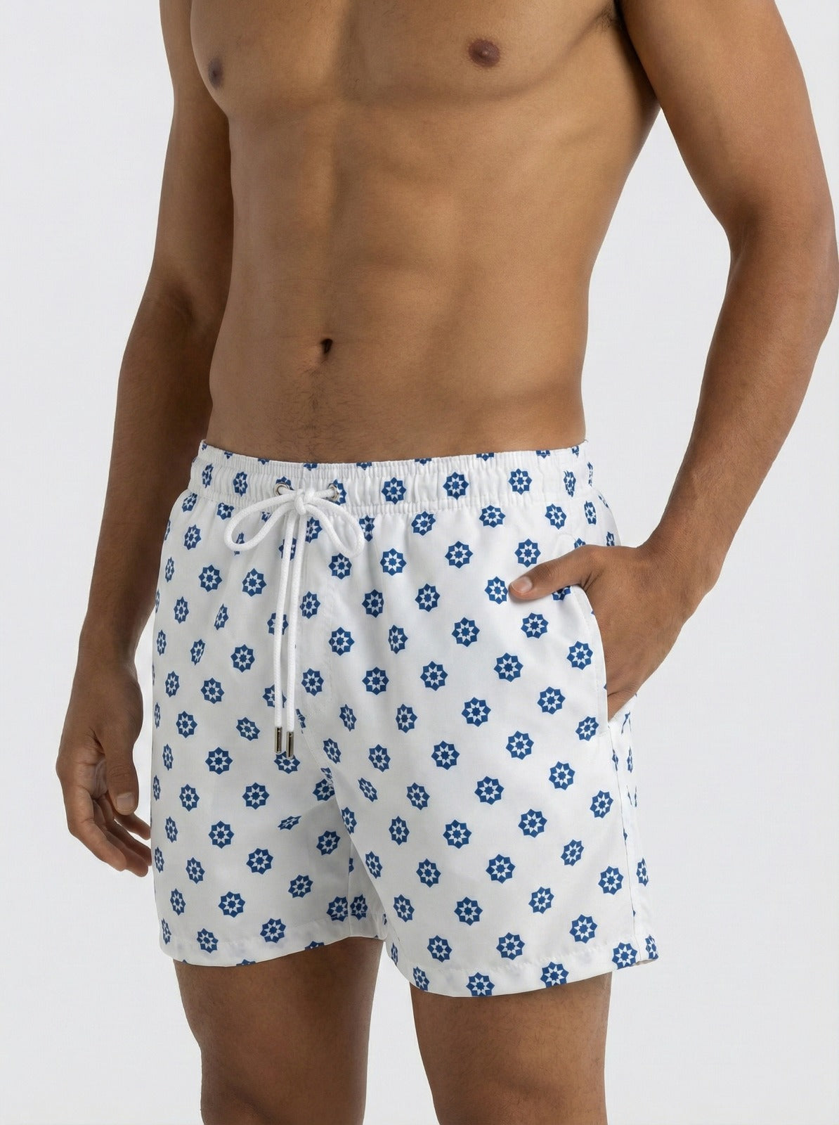 Maillot de Bain Weevay – « Bleu Mosaïque »