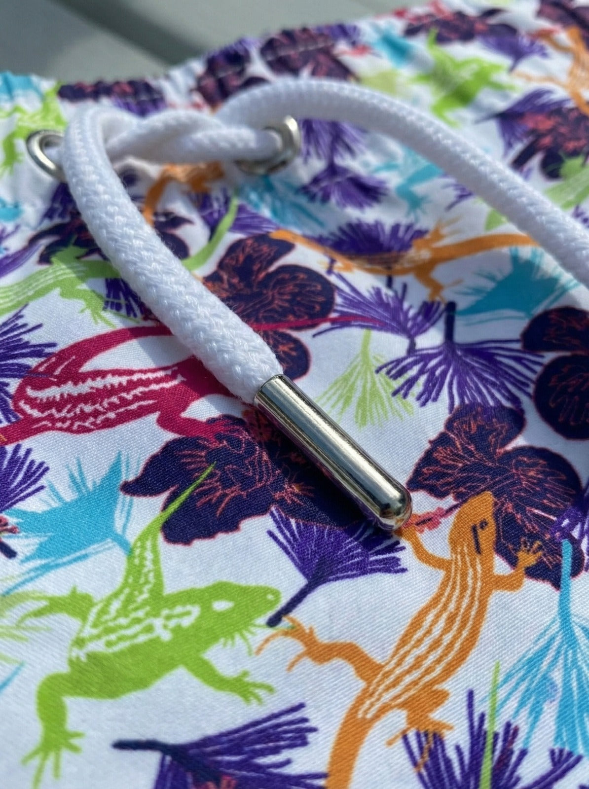 Maillot de Bain Weevay – "Lézard Sauvage Exotique"